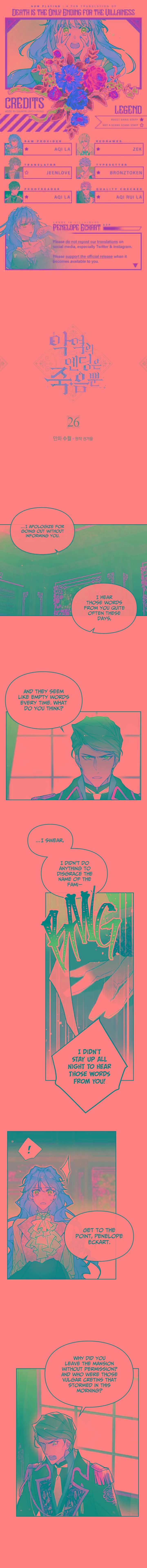 Read Villains are Destined to Die AR Manga Online