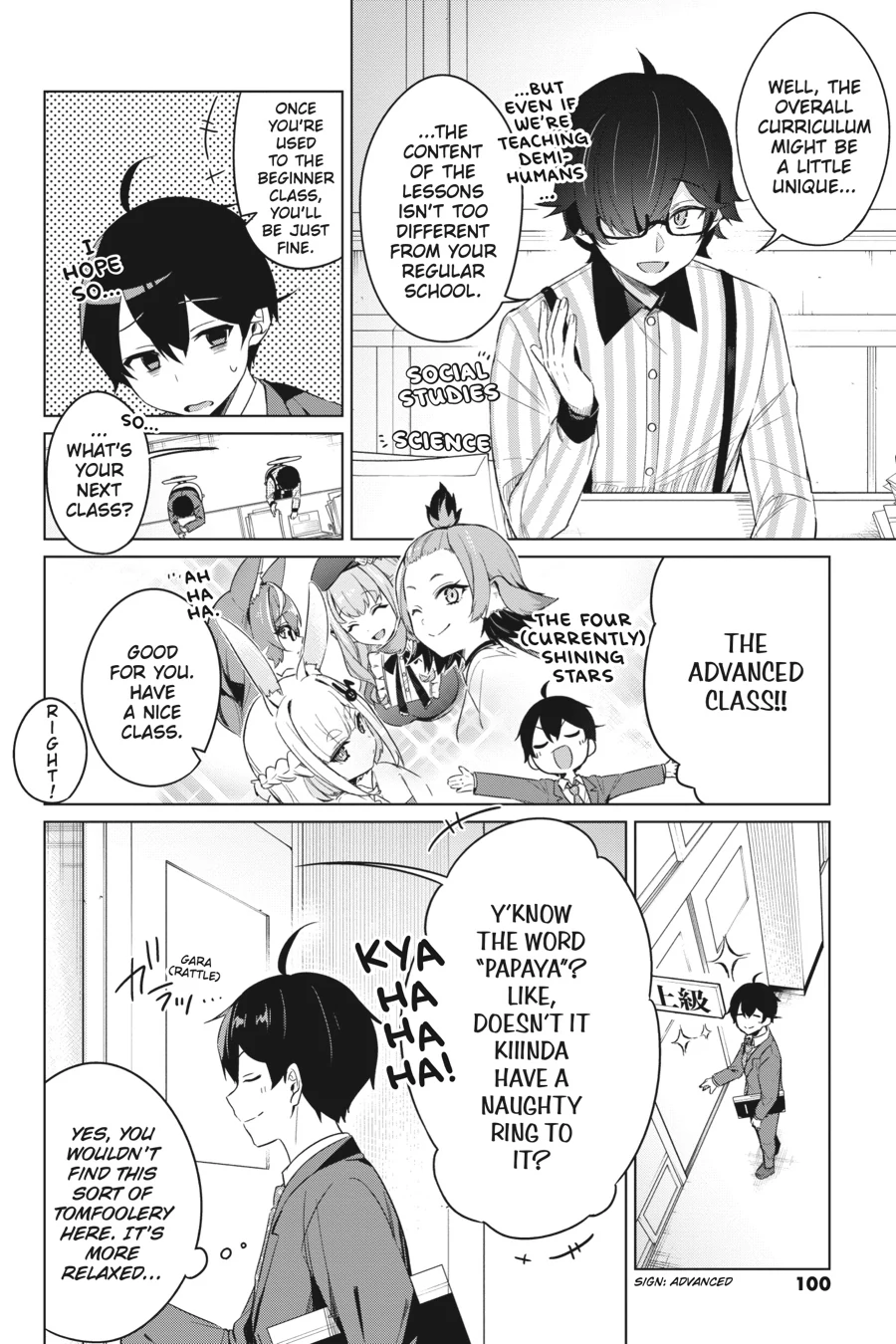 Read A Misanthrope Teaches a Class for Demi Humans Manga Online