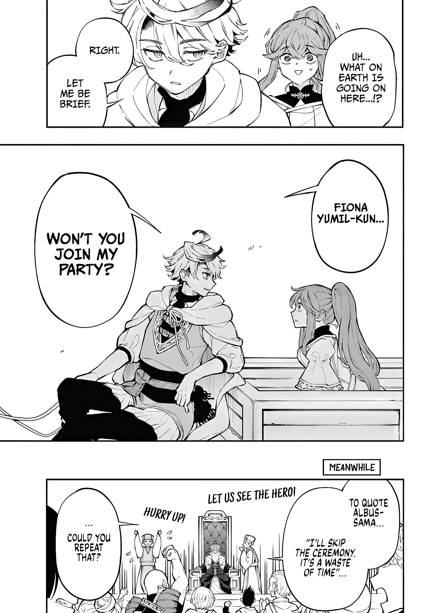 Read Albus Changes the World Manga Online