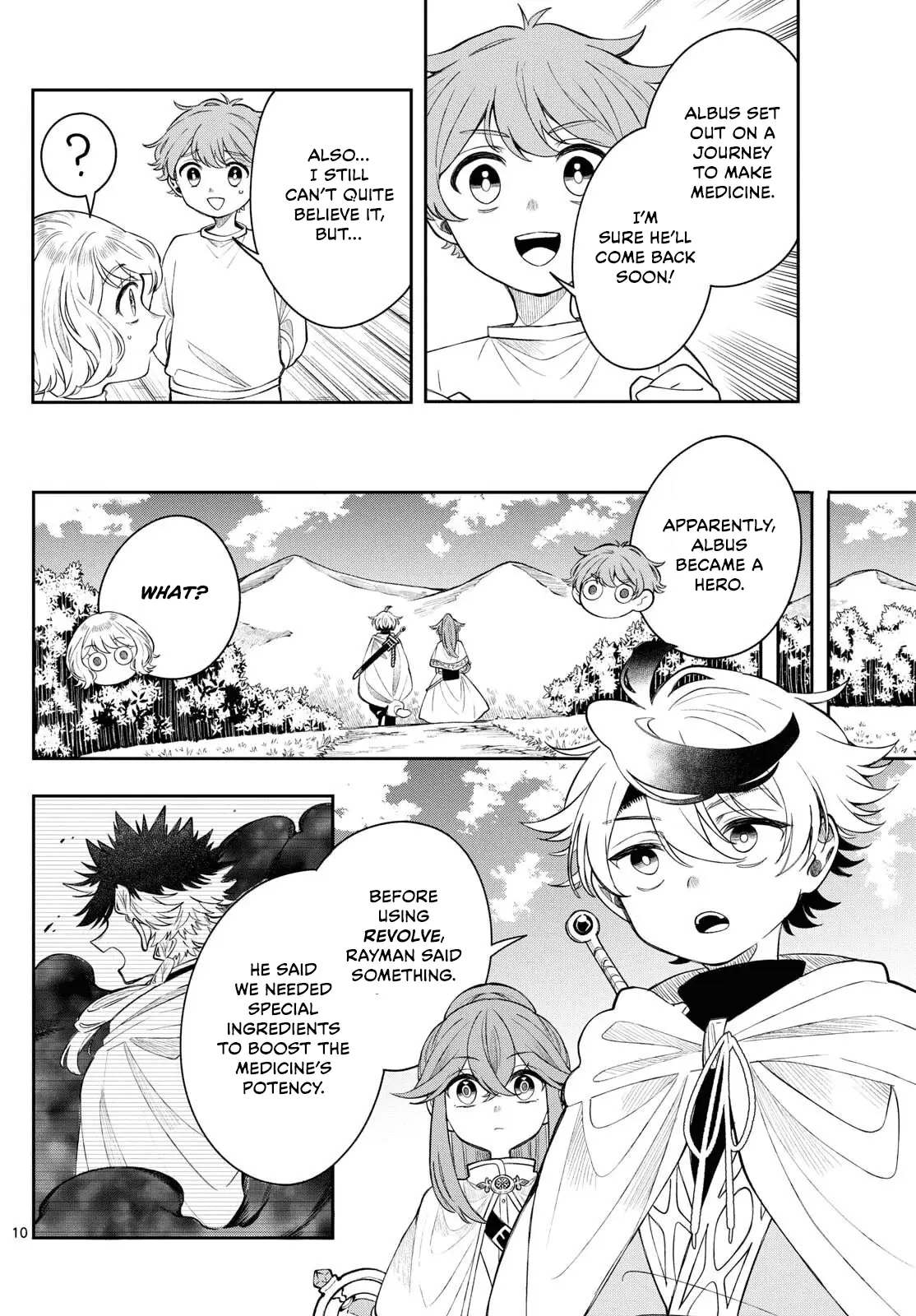 Read Albus Changes the World Manga Online