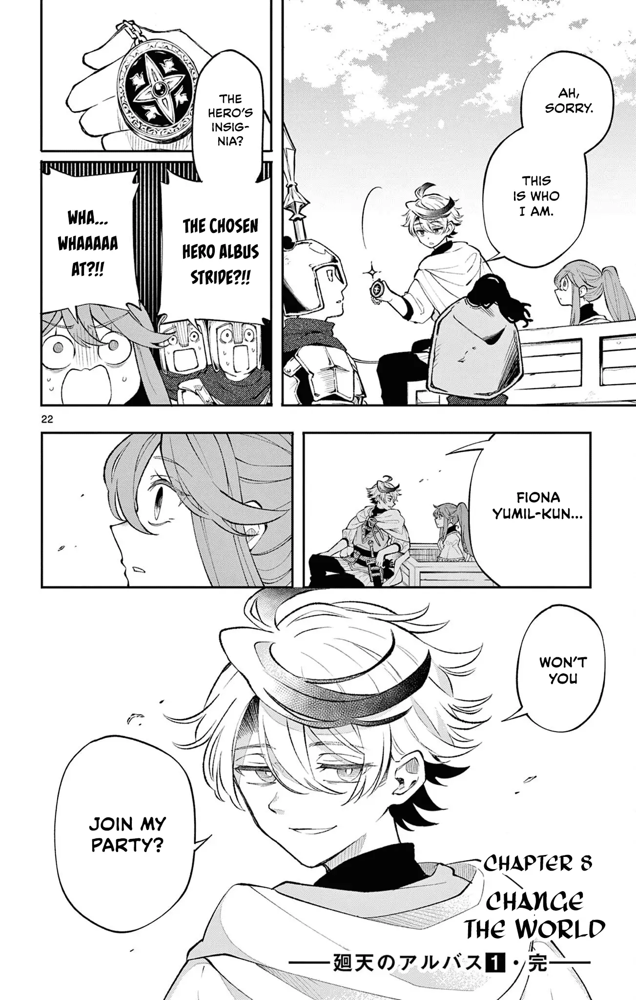 Read Albus Changes the World Manga Online