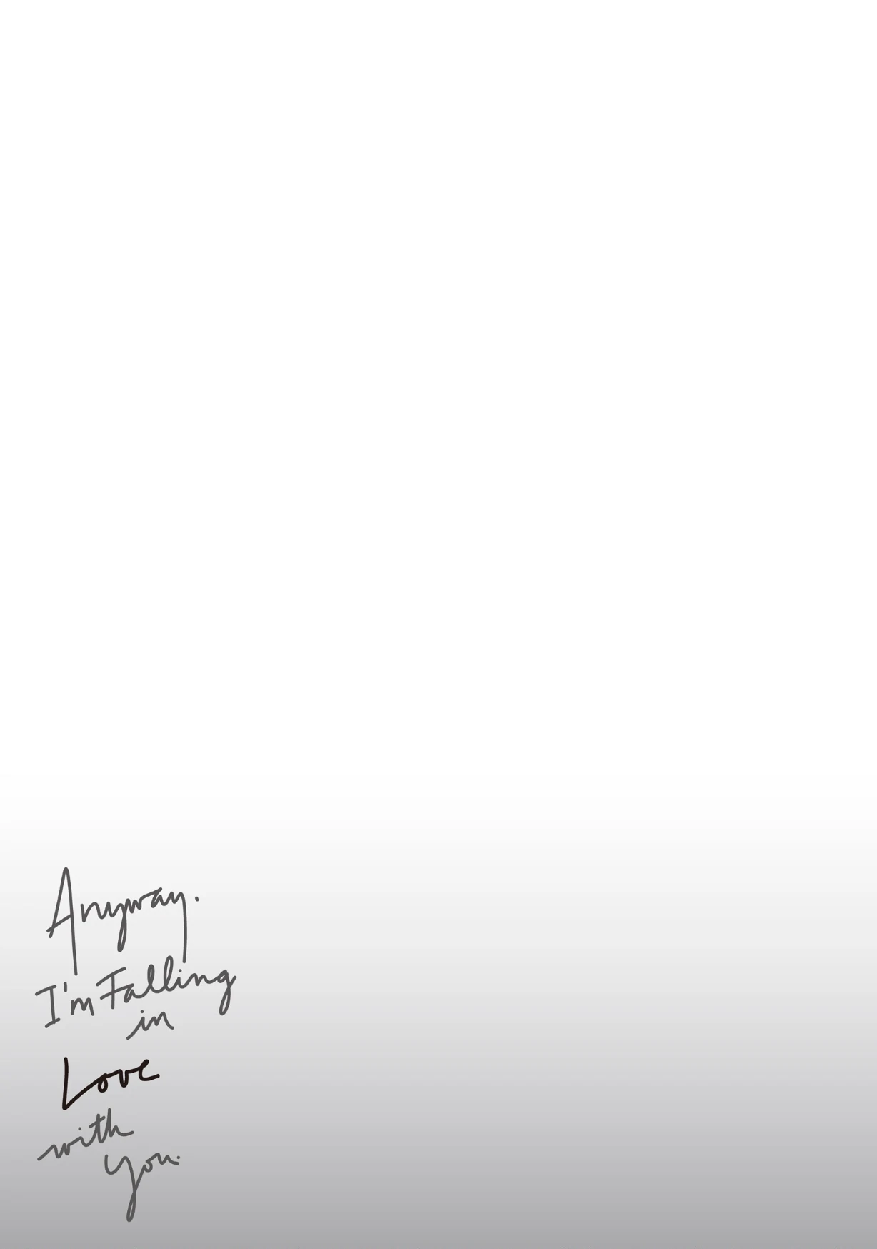 Read Anyway, I'm Falling in Love with You Manga Online