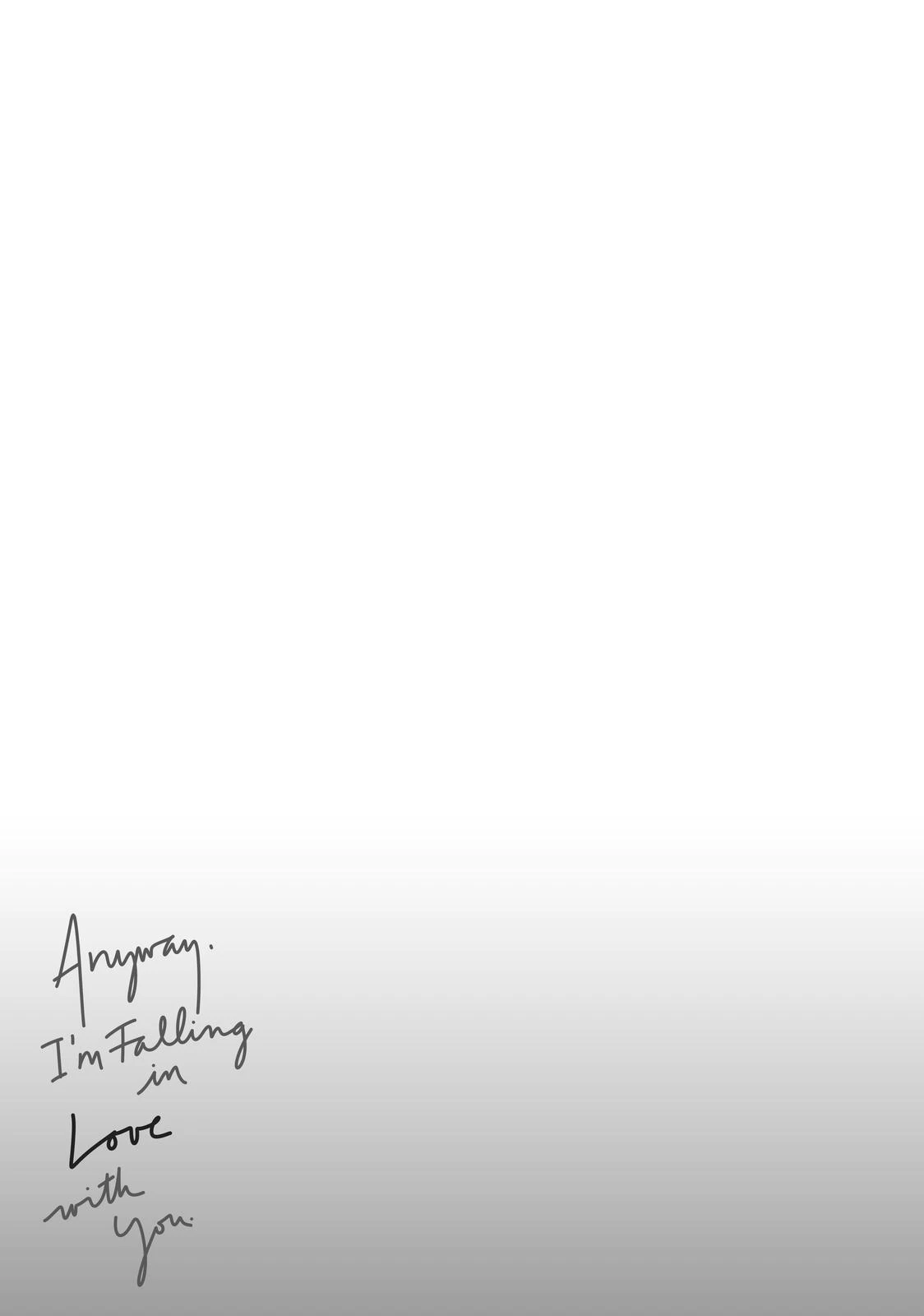 Read Anyway, I'm Falling in Love with You Manga Online