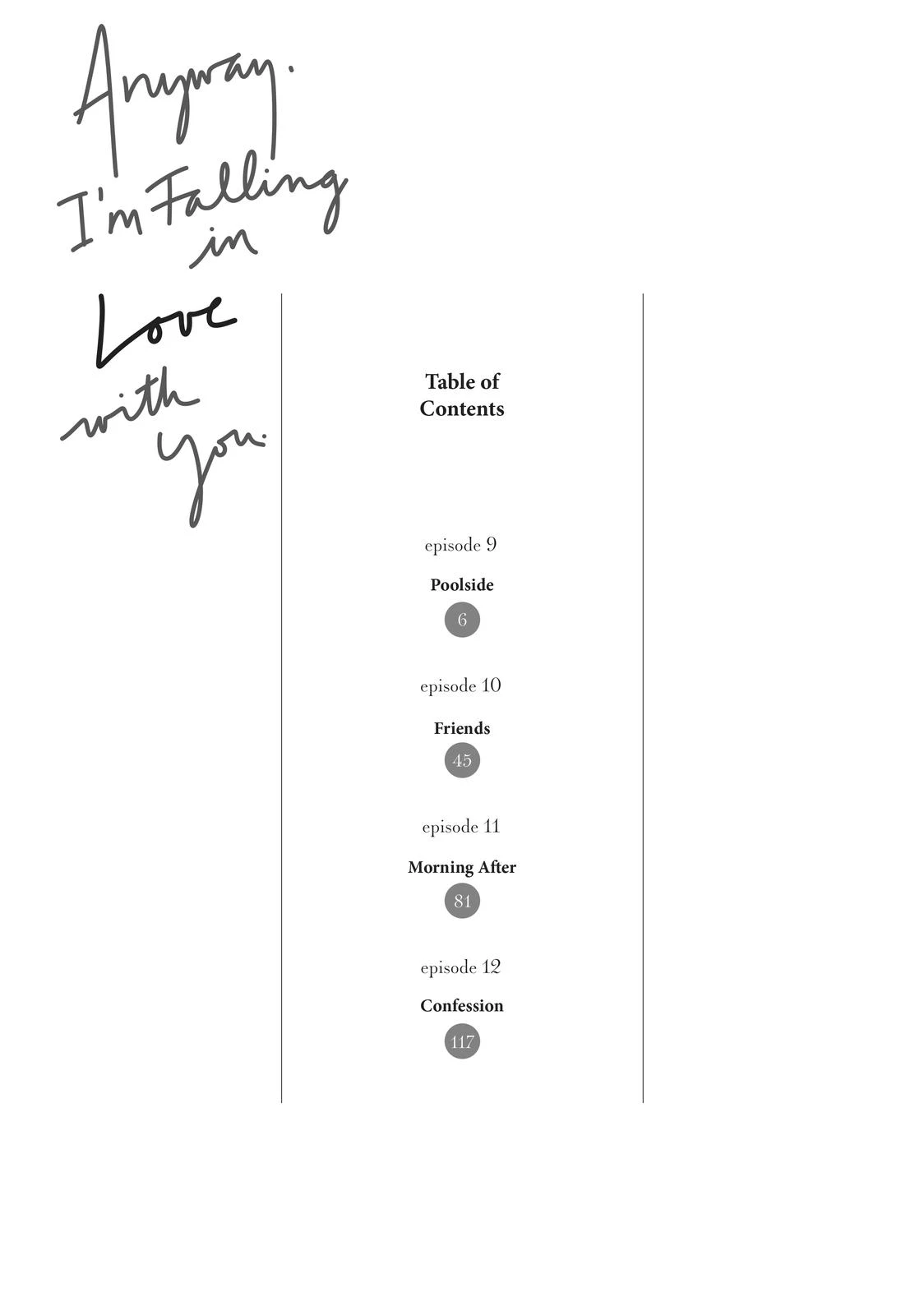 Read Anyway, I'm Falling in Love with You Manga Online