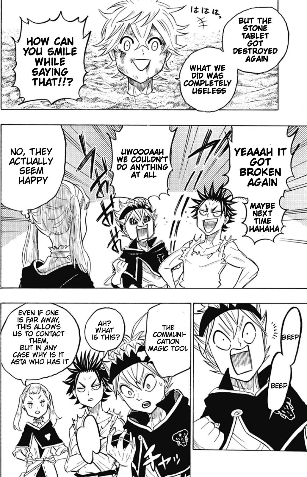 Read Black Clover Gaiden Quartet Knights Manga Online