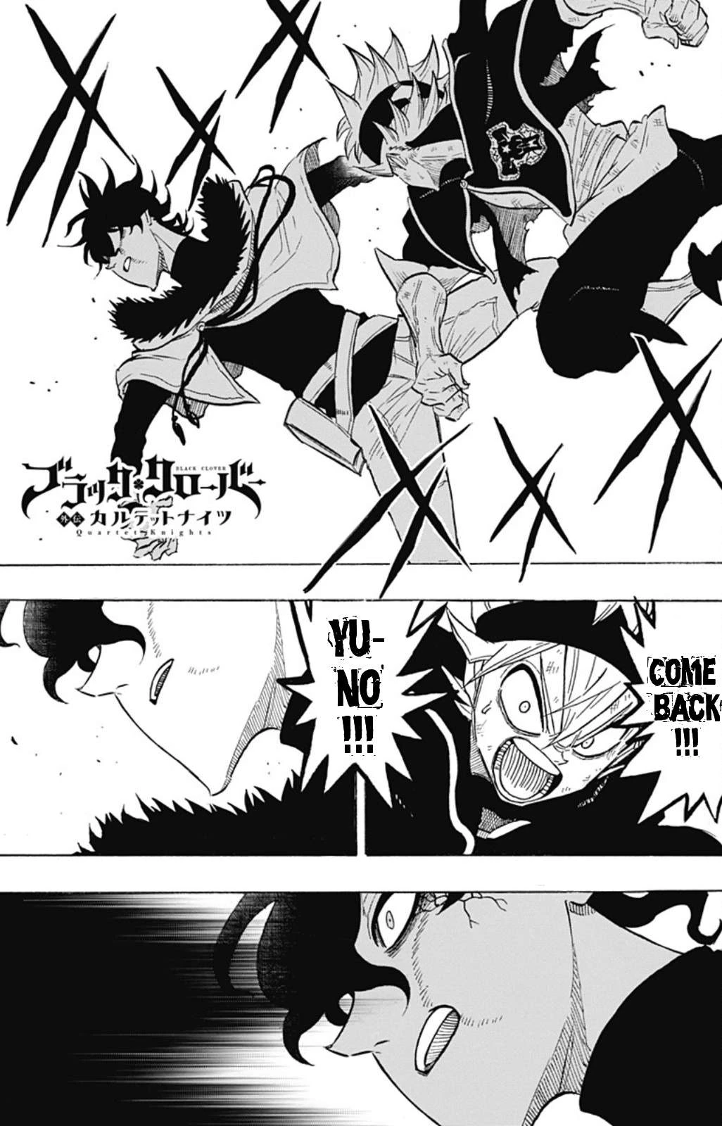 Read Black Clover Gaiden Quartet Knights Manga Online