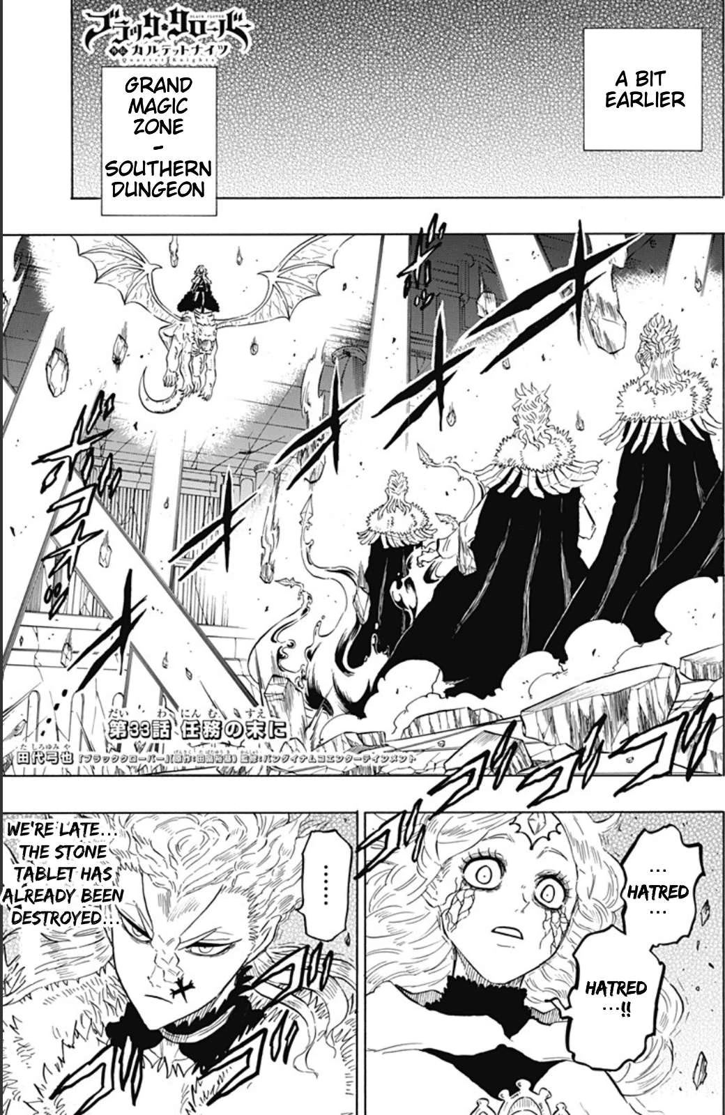 Read Black Clover Gaiden Quartet Knights Manga Online