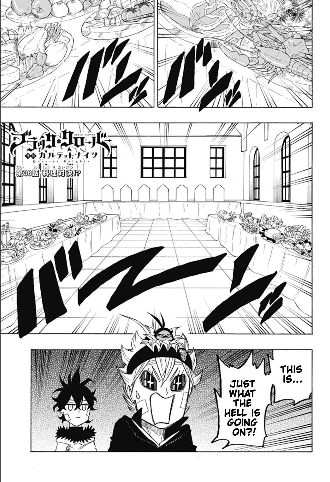 Read Black Clover Gaiden Quartet Knights Manga Online