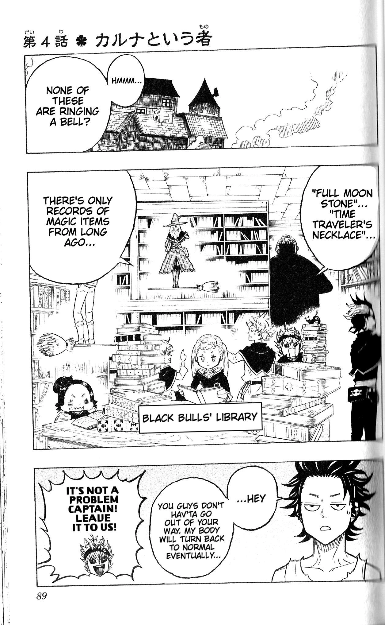 Read Black Clover Gaiden Quartet Knights Manga Online