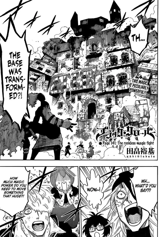 Read Black Clover Manga Online