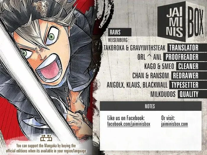 Read Black Clover Manga Online
