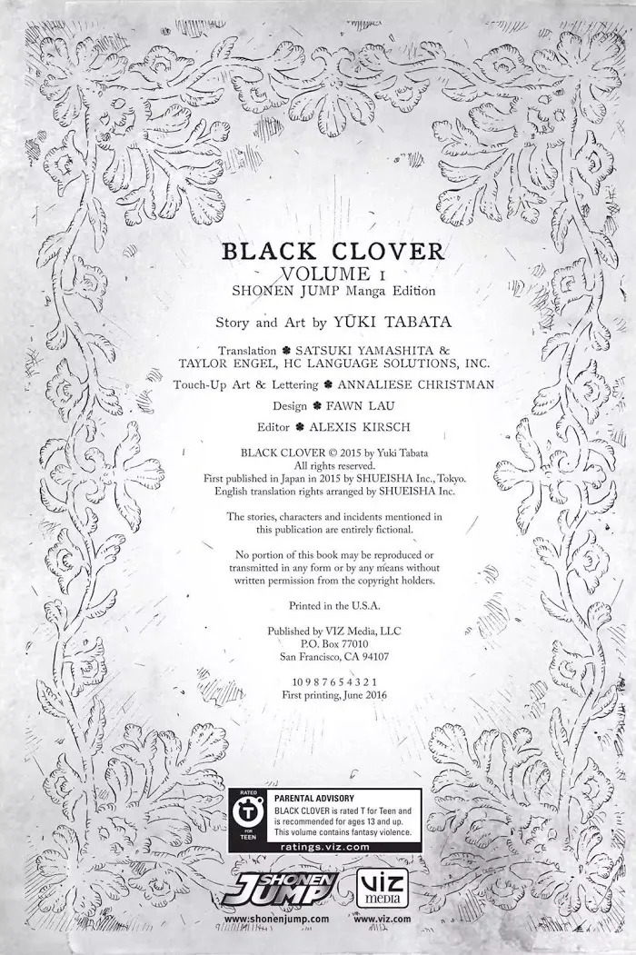 Read Black Clover Manga Online