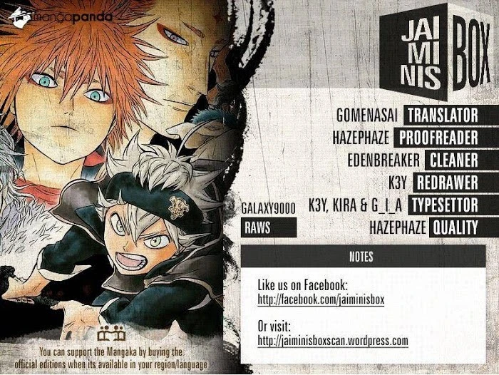 Read Black Clover Manga Online