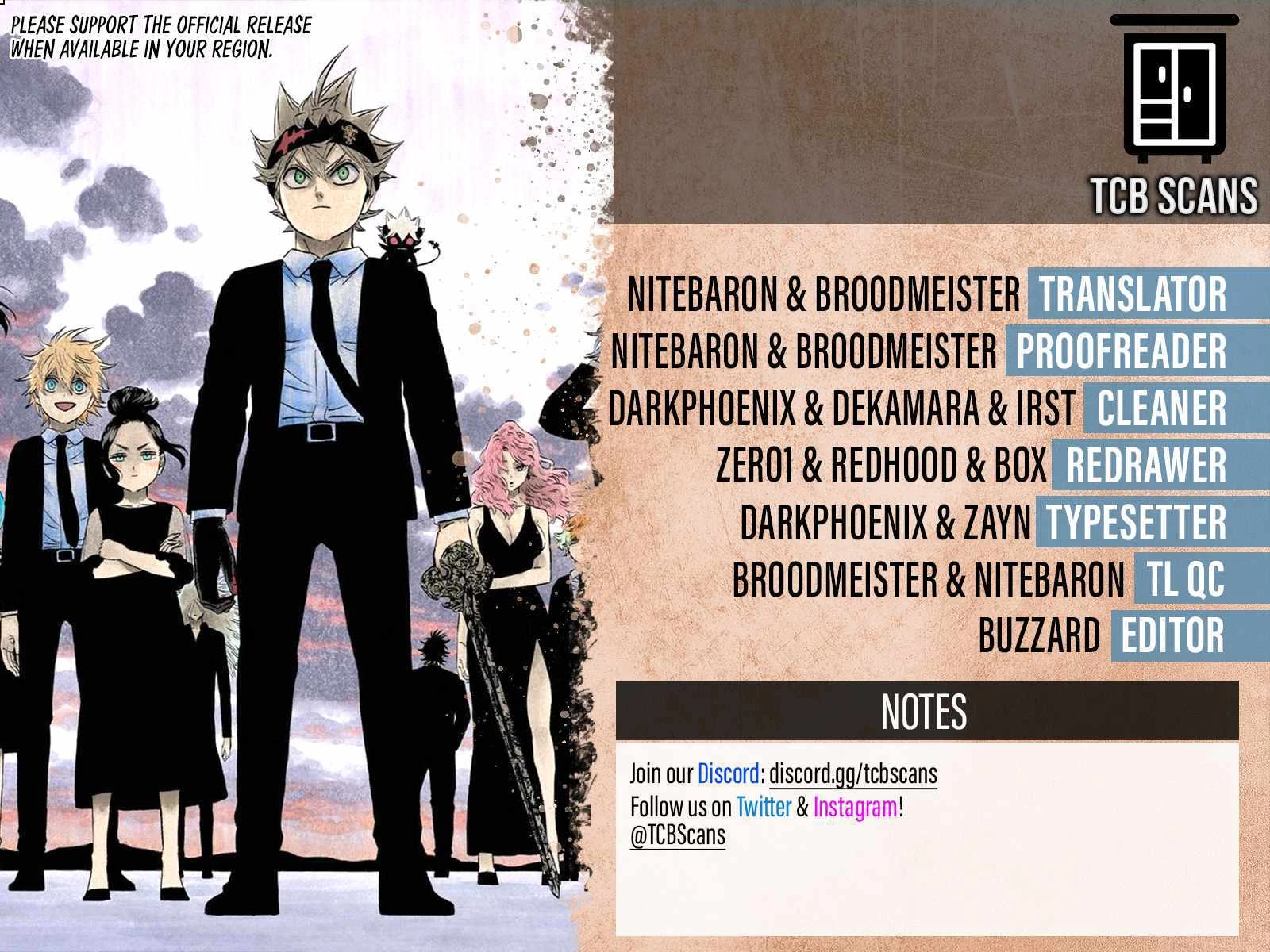 Read Black Clover Manga Online