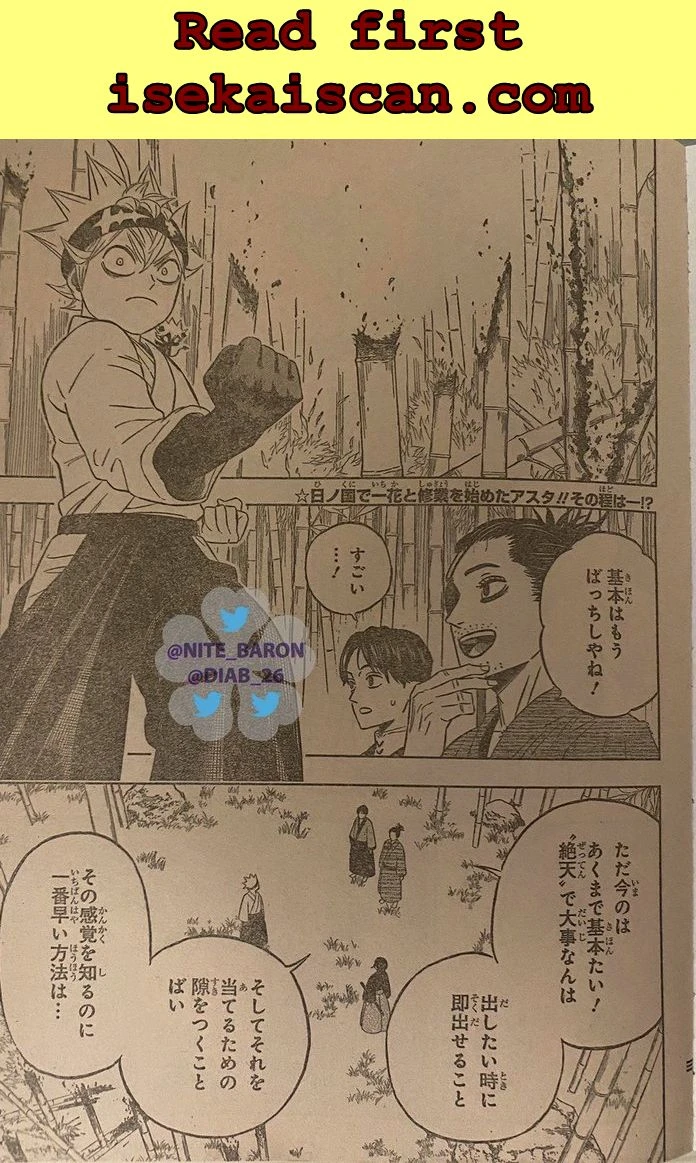 Read Black Clover Manga Online