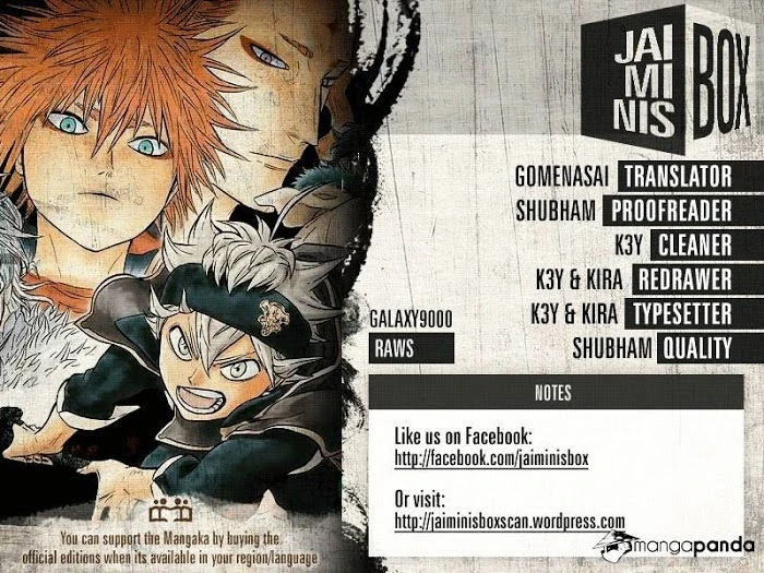 Read Black Clover Manga Online