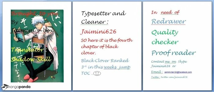 Read Black Clover Manga Online