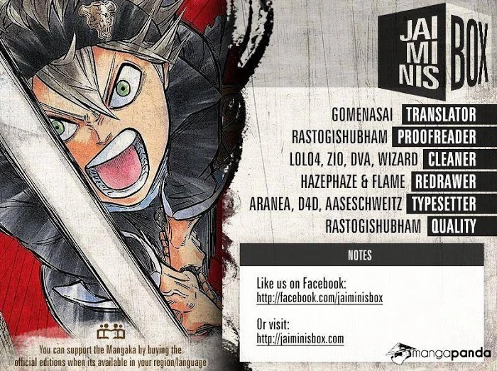Read Black Clover Manga Online