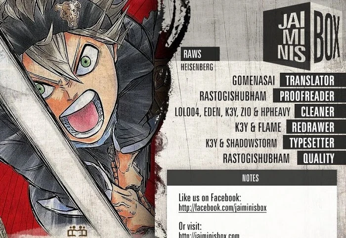 Read Black Clover Manga Online
