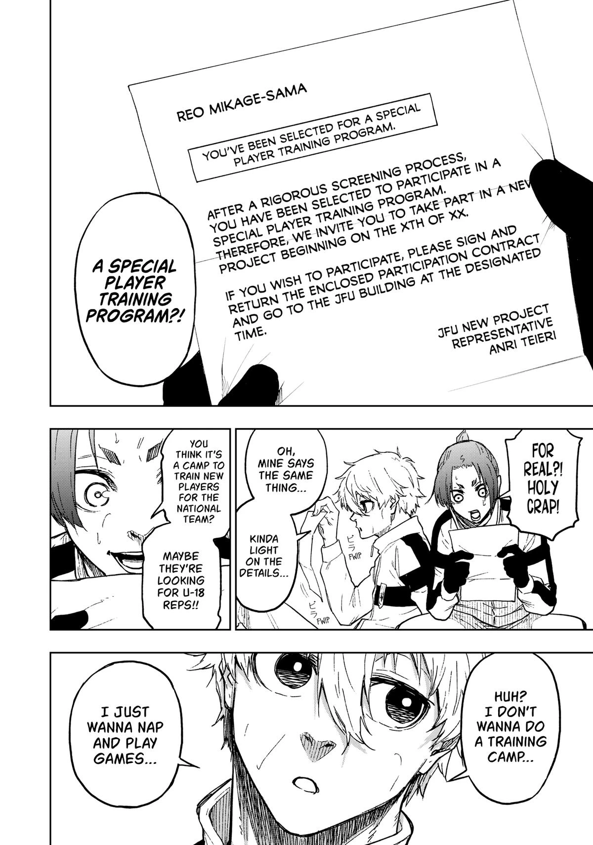 Read Blue Lock Episode Nagi Manga Online