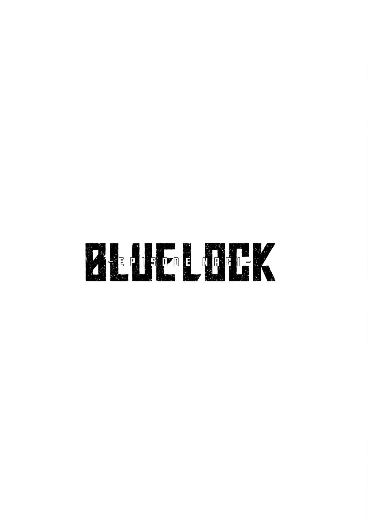 Read Blue Lock Episode Nagi Manga Online