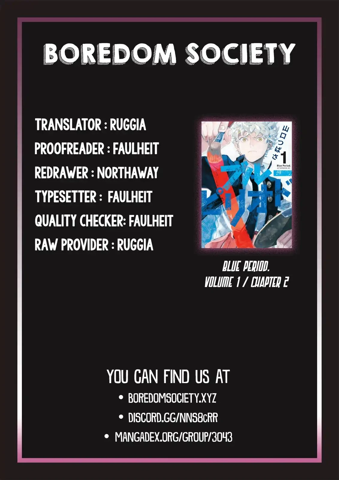 Read Blue Period Manga Online