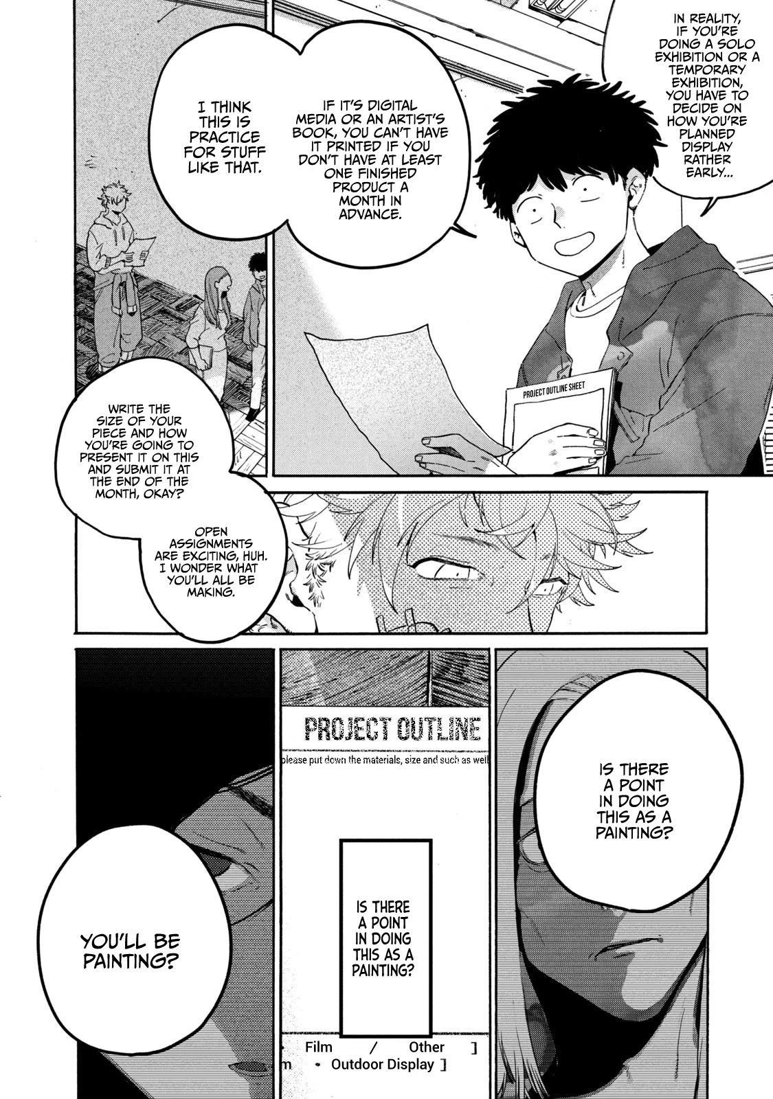 Read Blue Period Manga Online