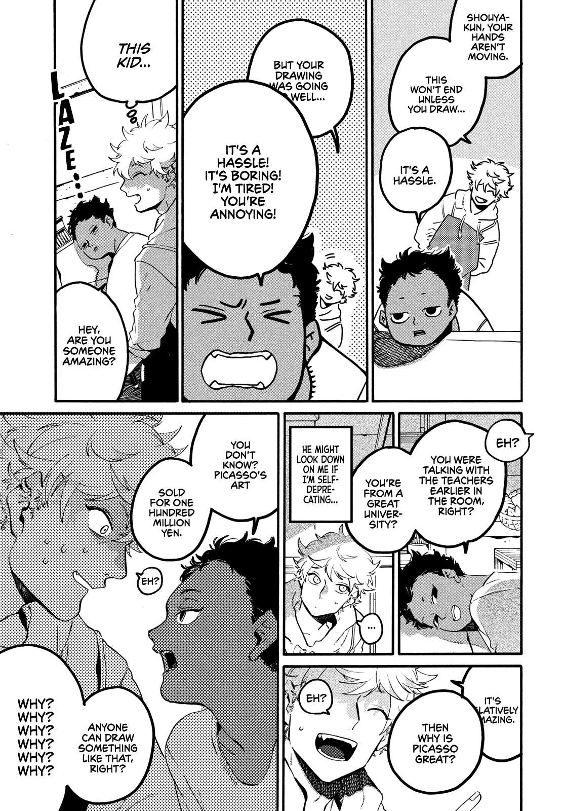 Read Blue Period Manga Online
