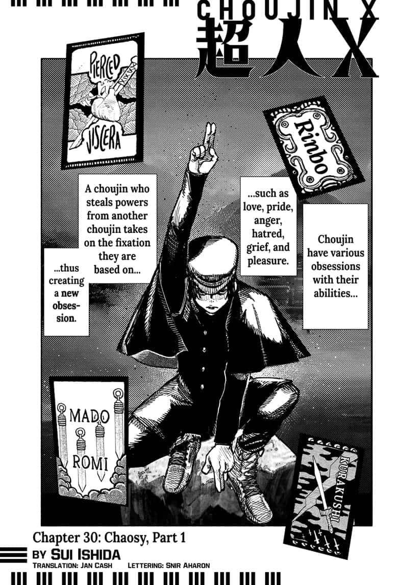 Read Choujin X Manga Online
