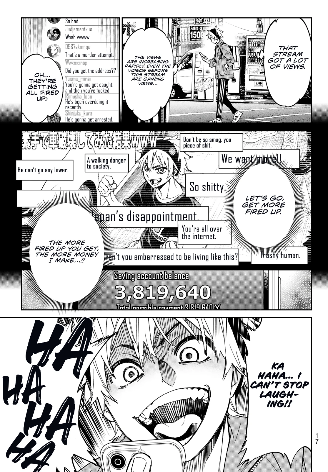 Read Dead Account Manga Online
