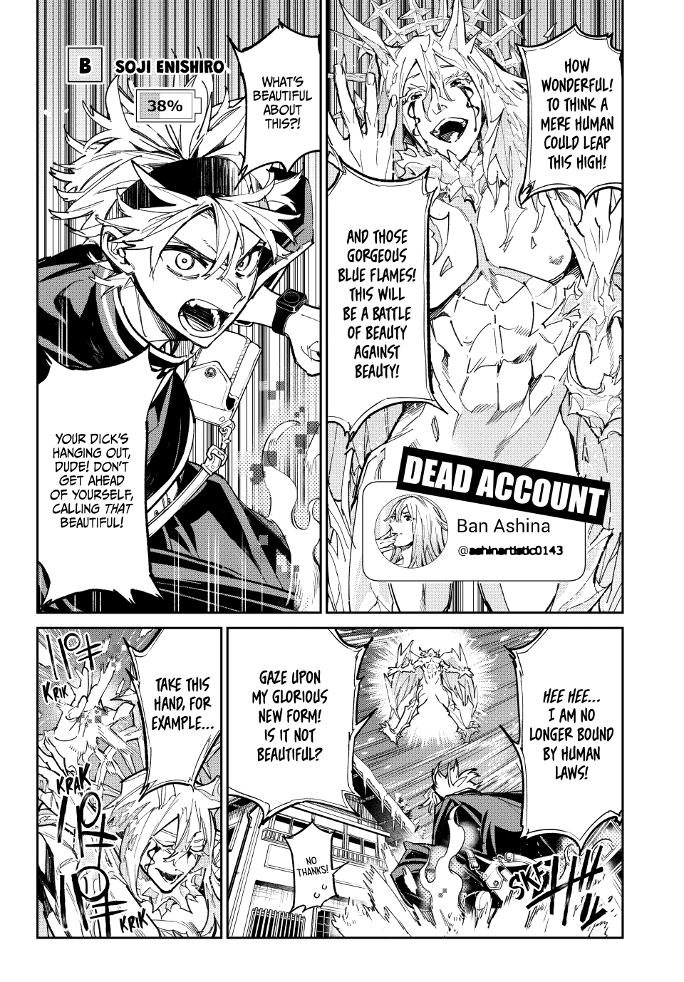 Read Dead Account Manga Online