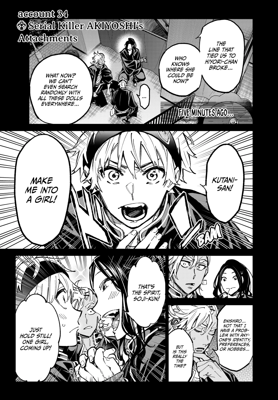 Read Dead Account Manga Online