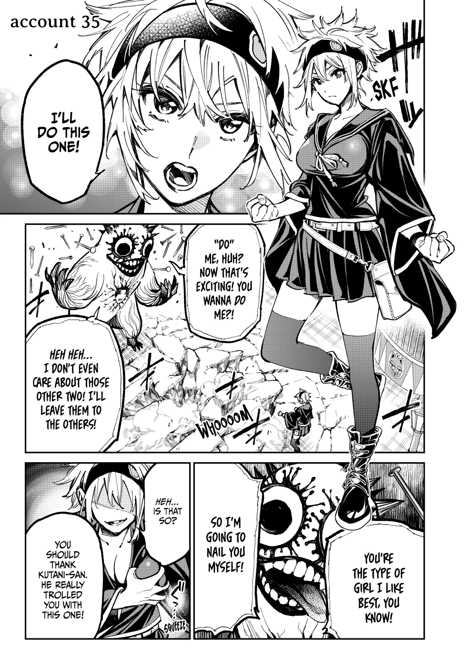 Read Dead Account Manga Online