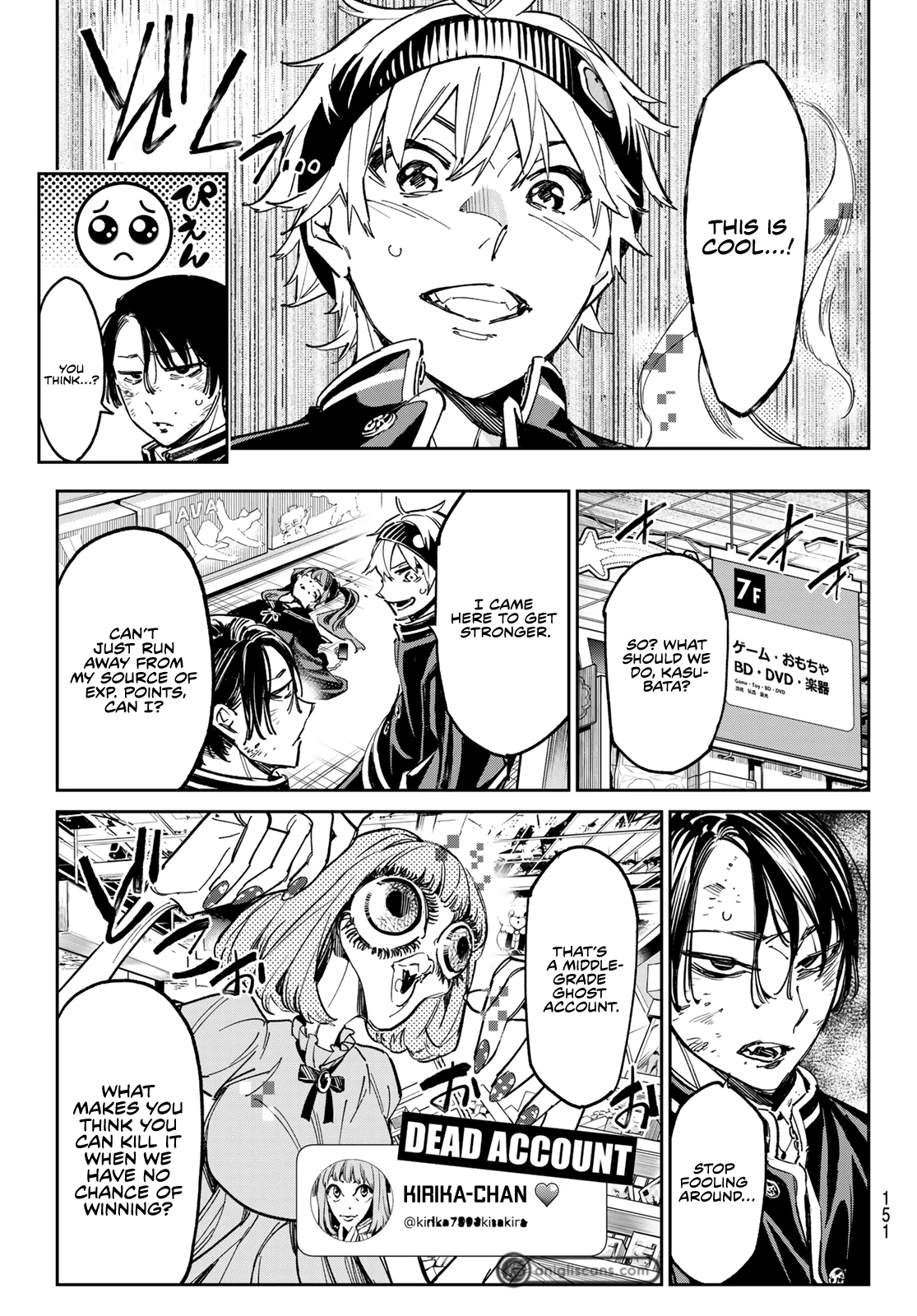 Read Dead Account Manga Online