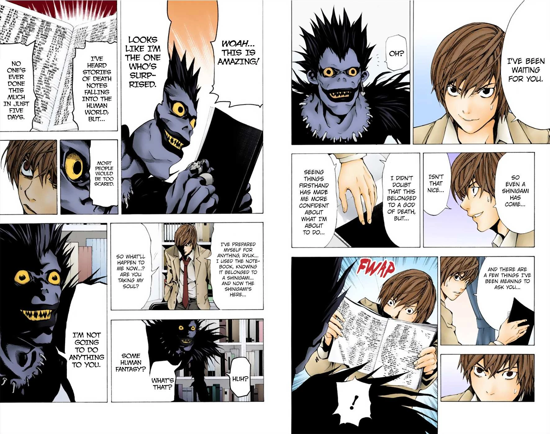 Read Death Note [Colored Edition] Manga Online