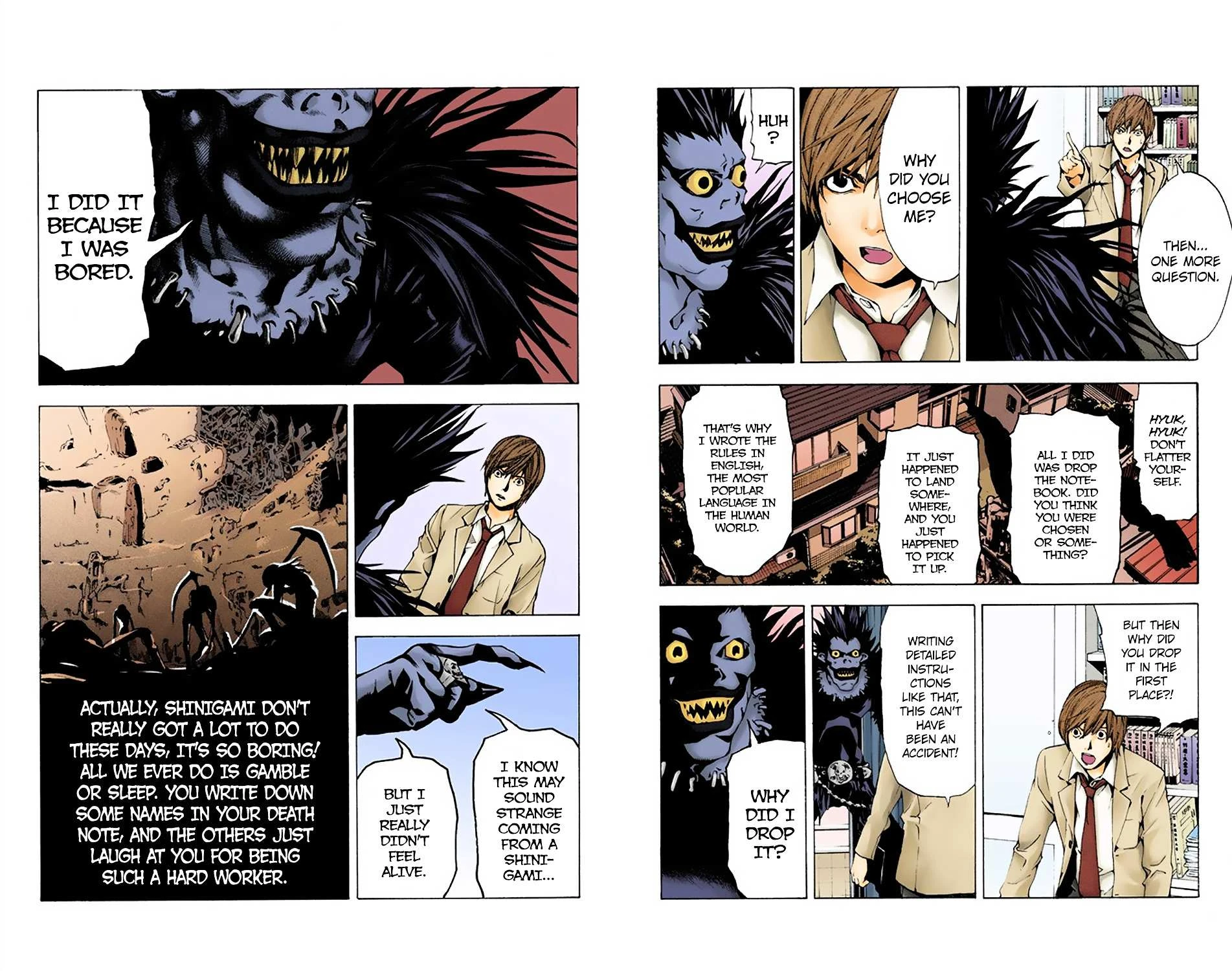 Read Death Note [Colored Edition] Manga Online