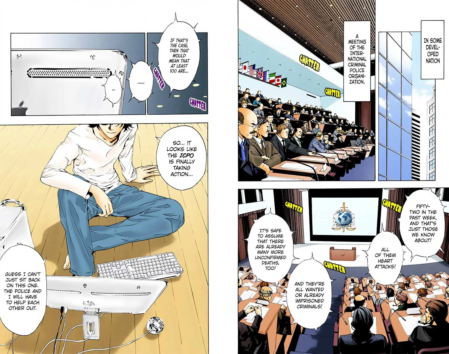 Read Death Note [Colored Edition] Manga Online