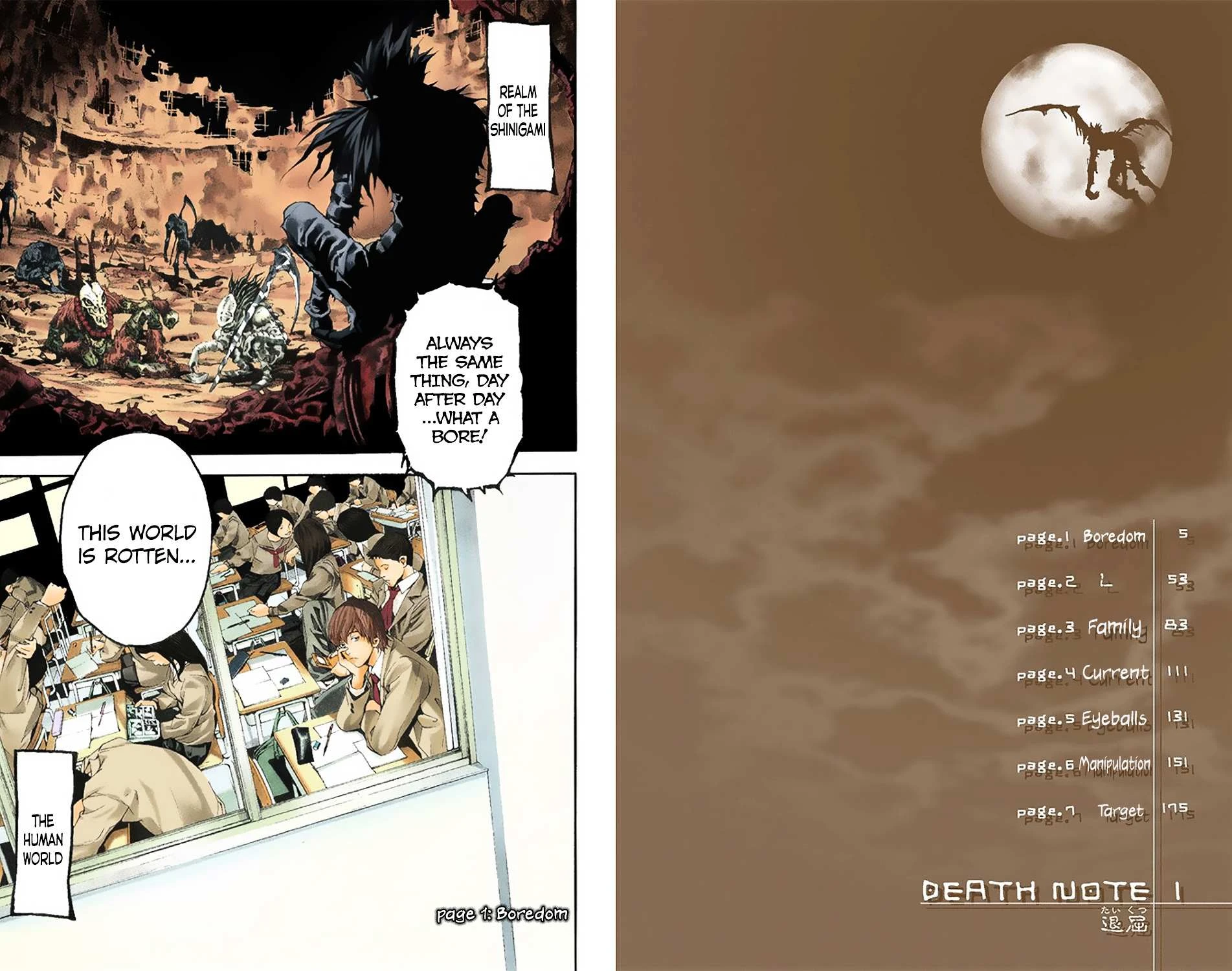 Read Death Note [Colored Edition] Manga Online