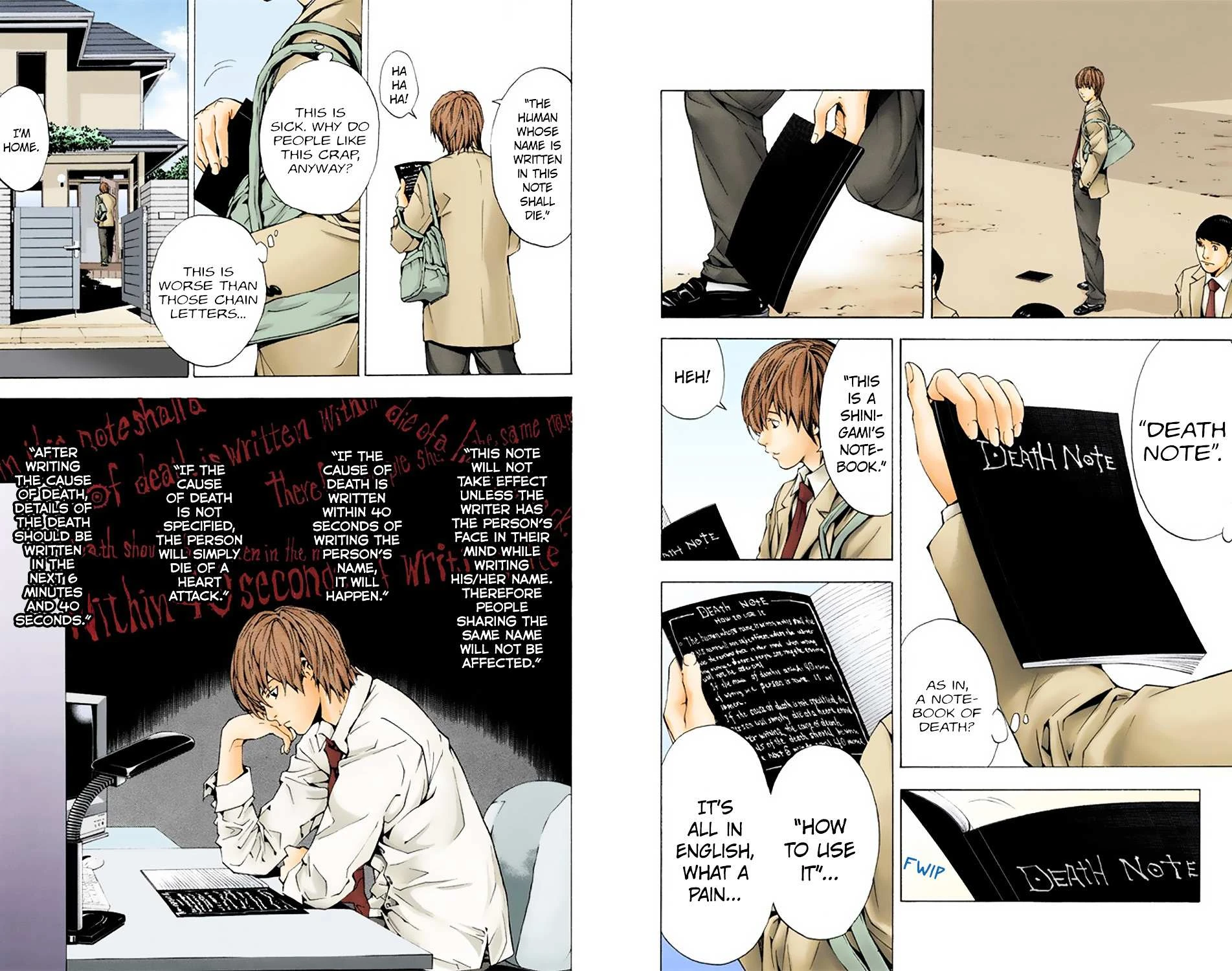 Read Death Note [Colored Edition] Manga Online