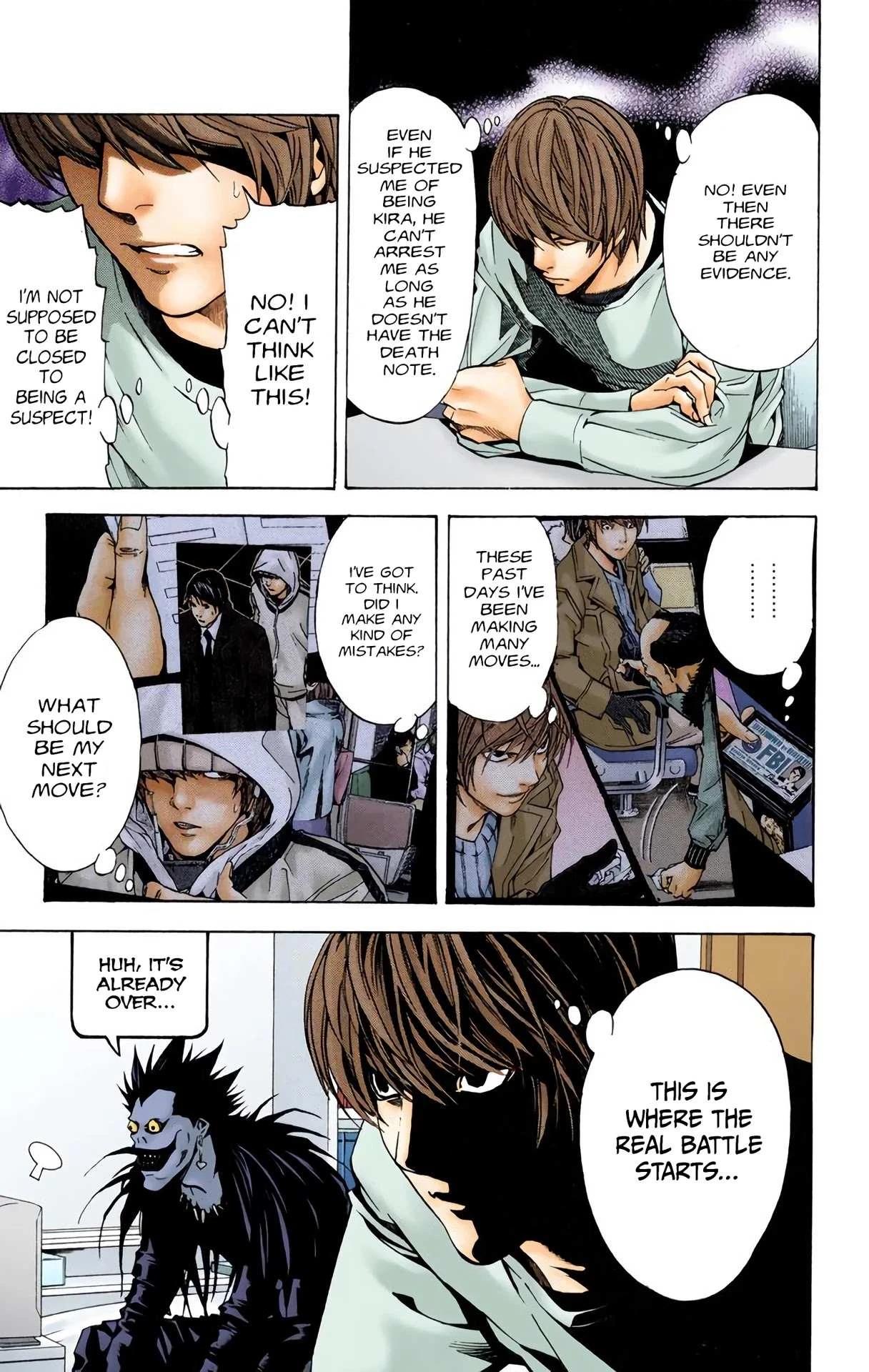 Read Death Note [Colored Edition] Manga Online