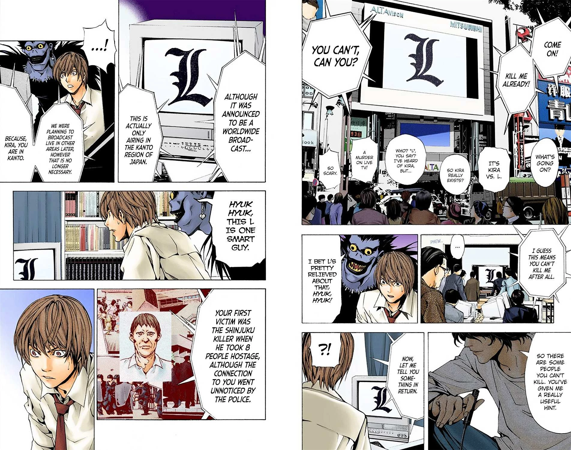 Read Death Note [Colored Edition] Manga Online