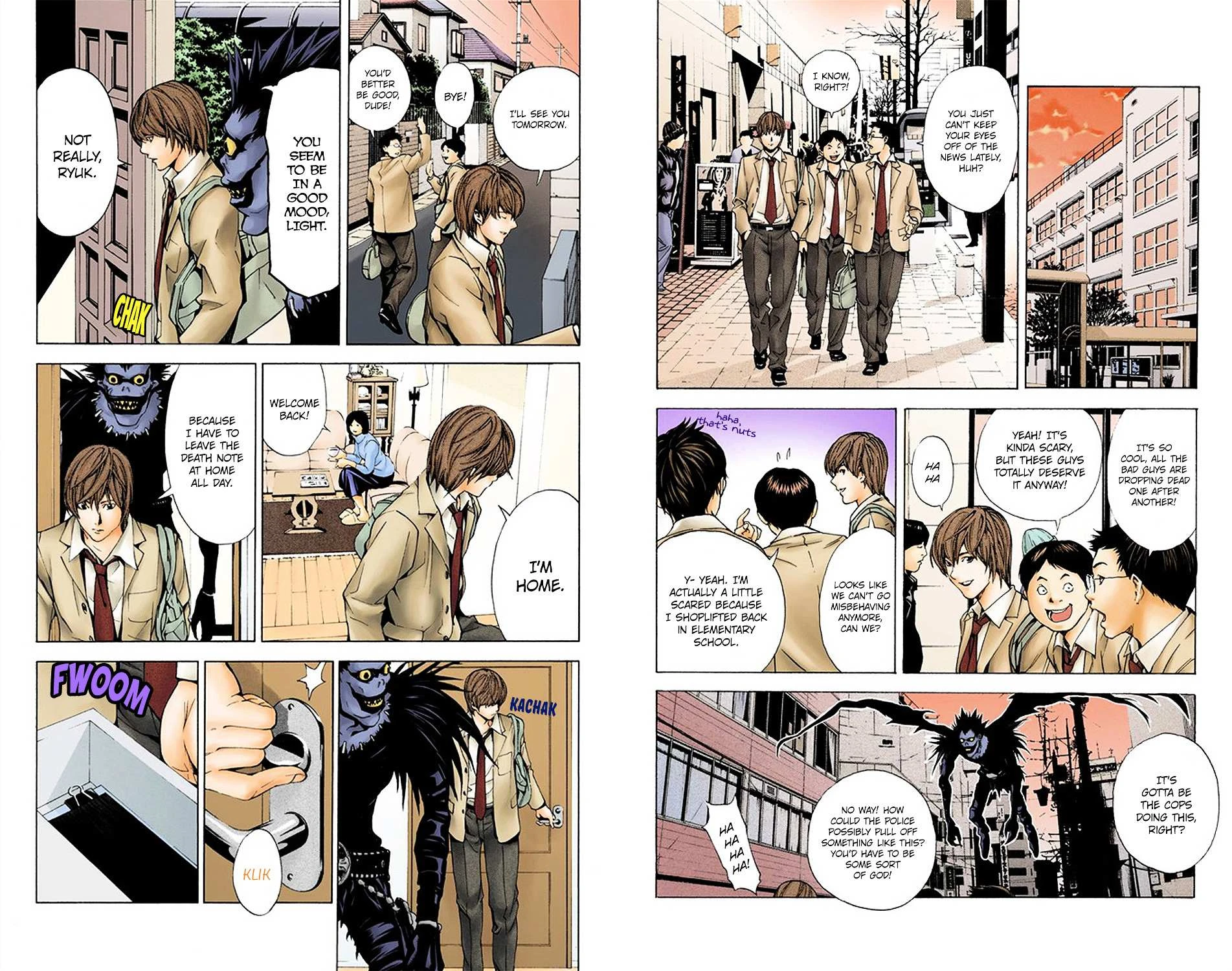 Read Death Note [Colored Edition] Manga Online