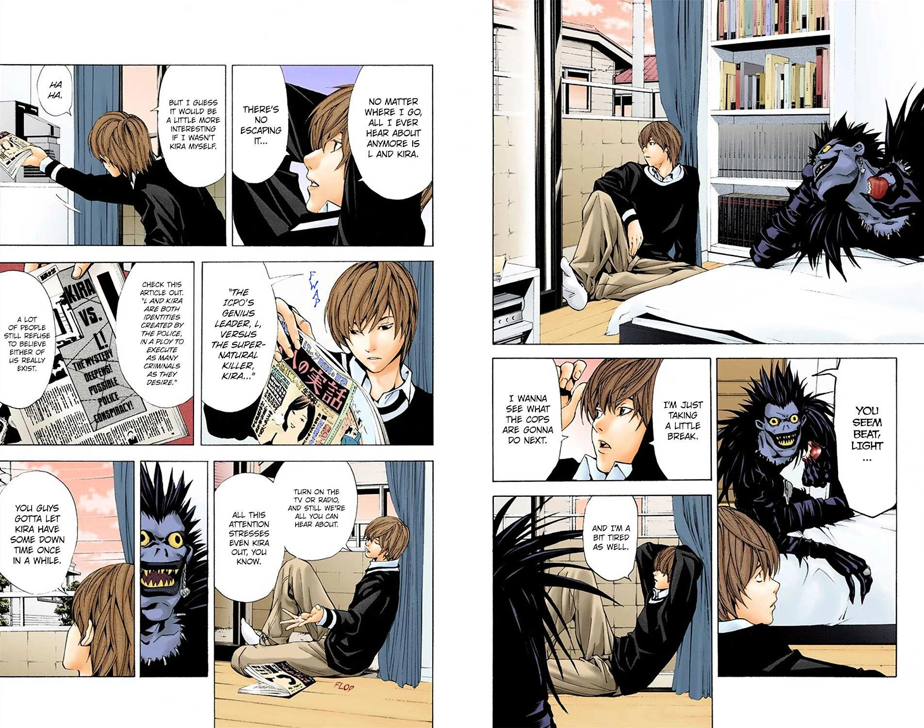 Read Death Note [Colored Edition] Manga Online