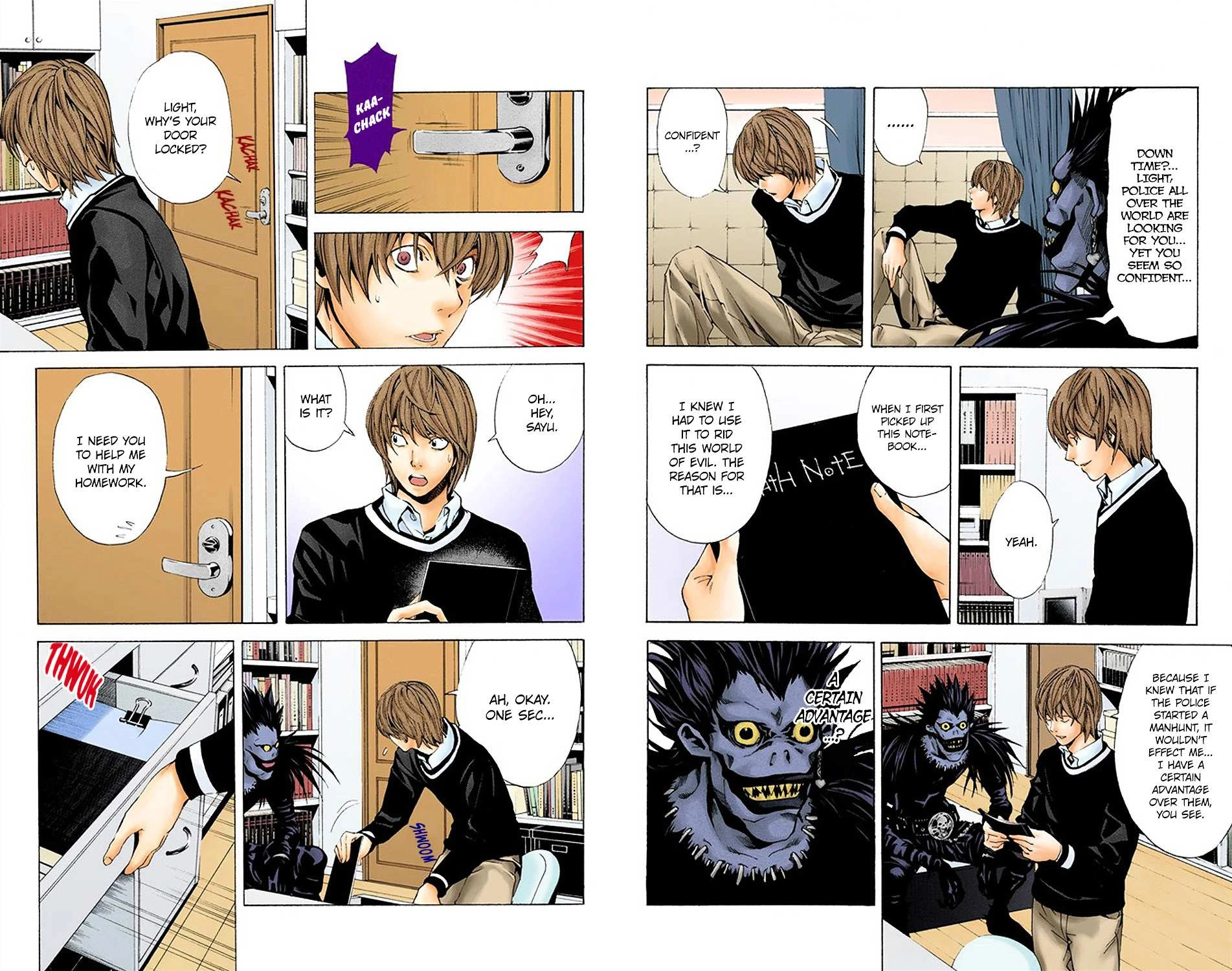 Read Death Note [Colored Edition] Manga Online