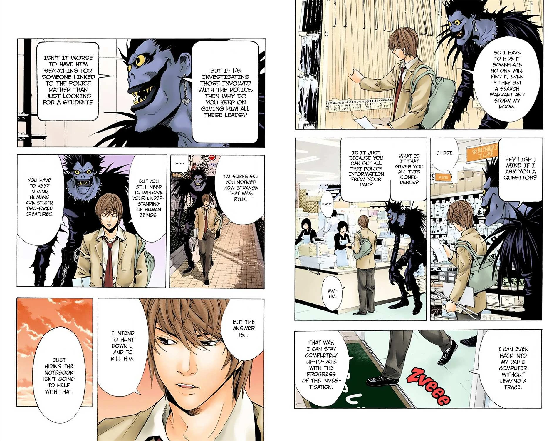 Read Death Note [Colored Edition] Manga Online