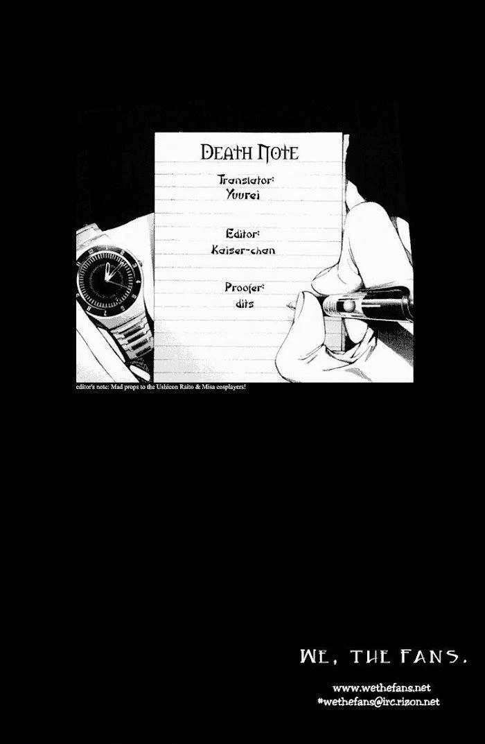 Read Death Note [Colored Edition] Manga Online