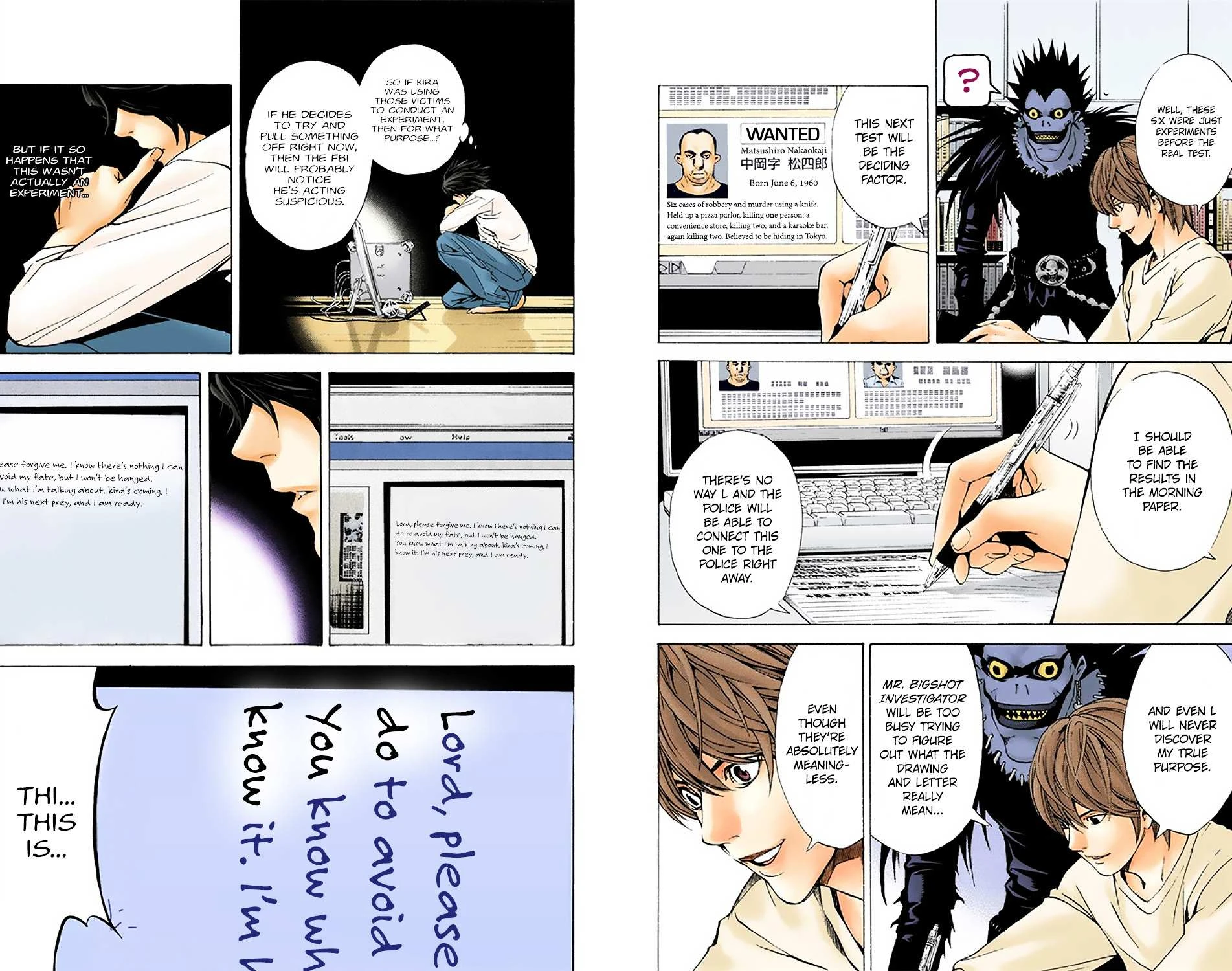 Read Death Note [Colored Edition] Manga Online