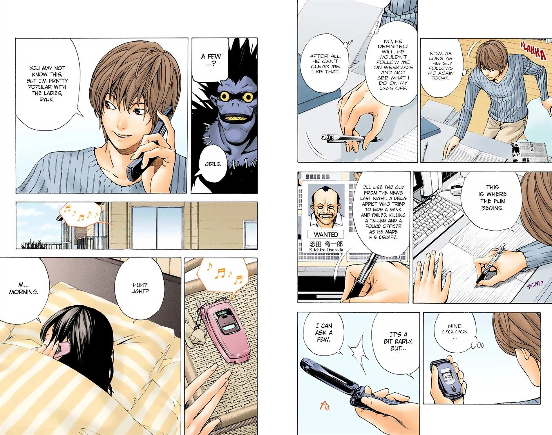 Read Death Note [Colored Edition] Manga Online