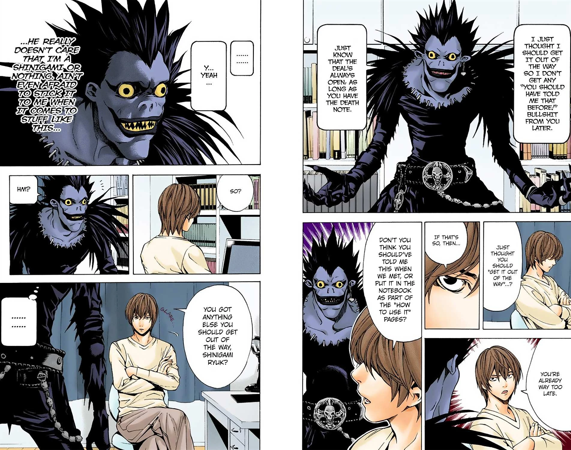 Read Death Note [Colored Edition] Manga Online