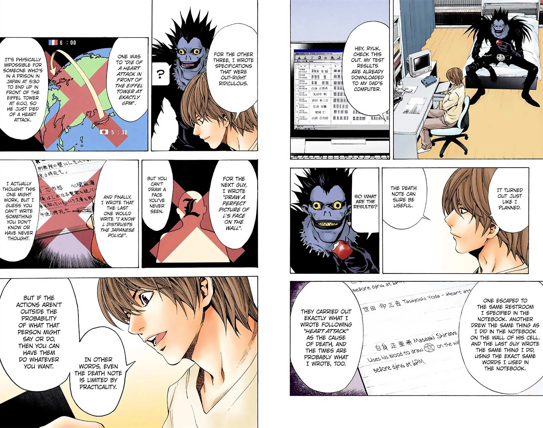 Read Death Note [Colored Edition] Manga Online